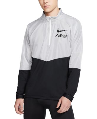 nike half zip mens running top