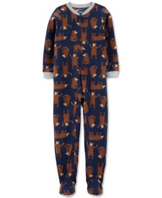 carter's big boy footed pajamas