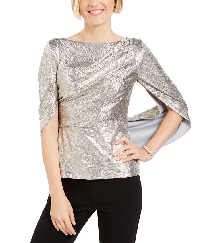 adrianna papell capelet