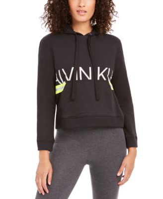 calvin klein neon hoodie