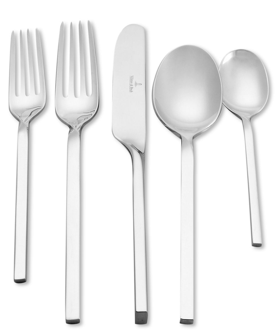 Villeroy & Boch Flatware 18/10, New Wave 64 Piece Set   Flatware