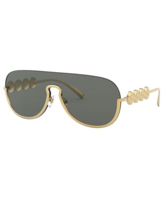 white and gold versace sunglasses