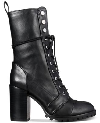 dolce vita white combat boots