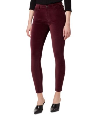 macys velvet pants