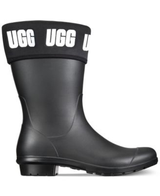 ugg white rain boots