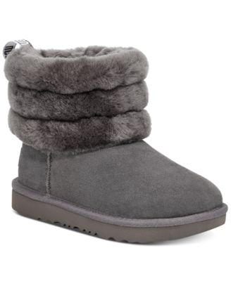 Big Girls Fluff Mini Quilted Boots 