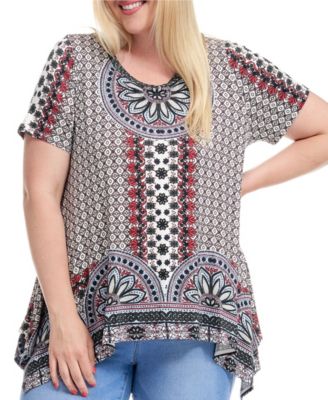 macys plus size pants and tops