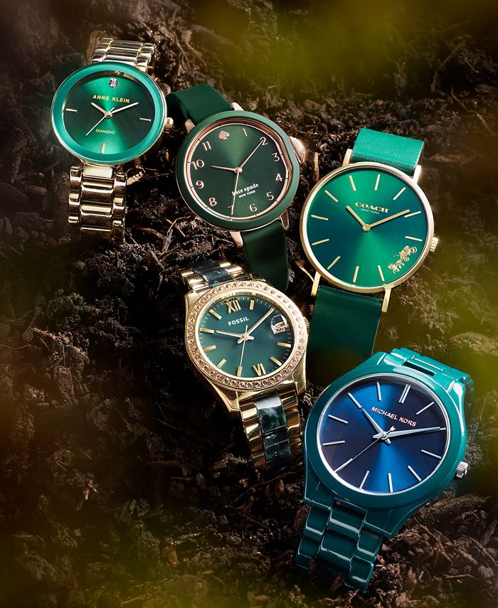 michael kors teal watch