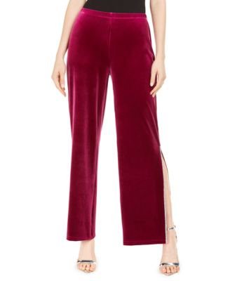 macys womens velvet pants
