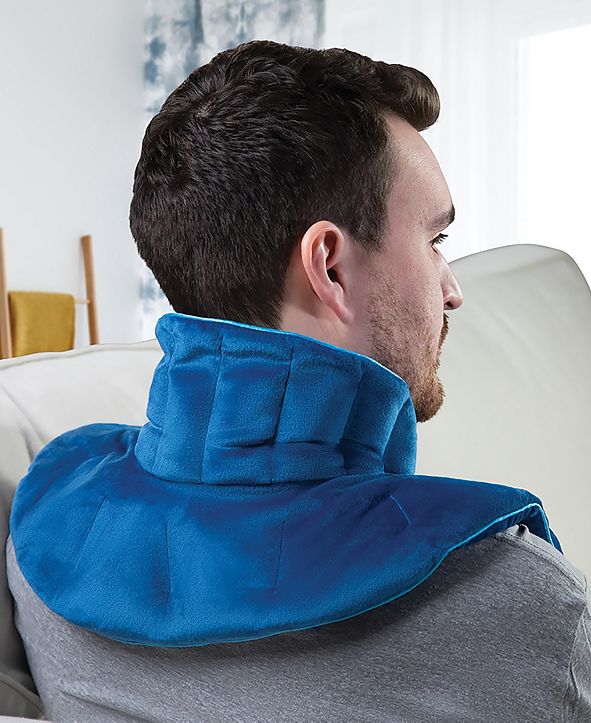 Sharper Image Calming Comfort ThermaComfort Aromatherapy Weighted Neck ...