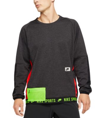 nike men's therma colorblocked training hoodie