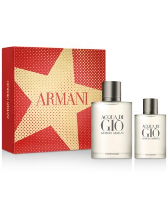 Giorgio Armani Men S 2 Pc Acqua Di Gio Gift Set Reviews All Perfume Beauty Macy S
