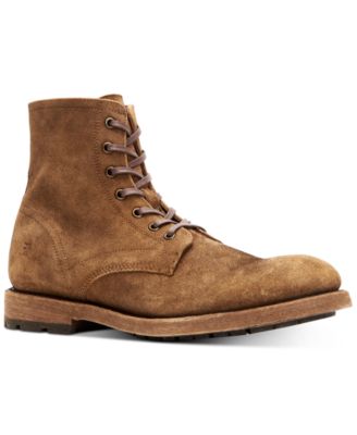 frye logo lace up boots