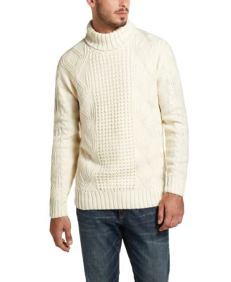 mens fisherman turtleneck sweater