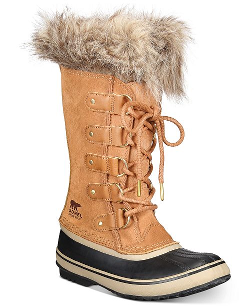 Sorel Women S Joan Of Arctic Waterproof Winter Boots Reviews Boots Shoes Macy S