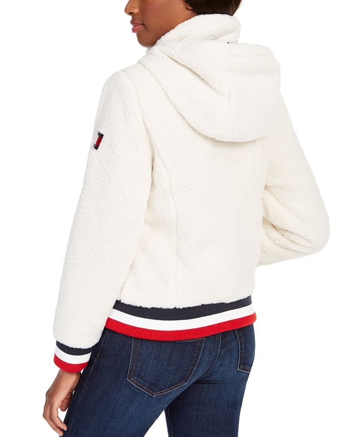 Sherpa hoodie tommy hilfiger