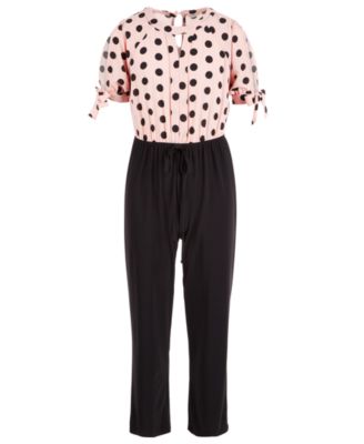monteau polka dot jumpsuit