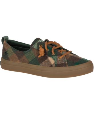 Crest Vibe Plaid Wool Sneakers 