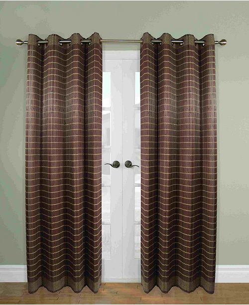 Versailles Home Fashions Bamboo Wood Curtain Panel With Grommets Reviews Window Treatments Blinds Macy S