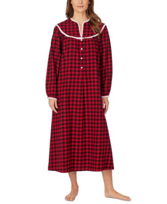 plaid night gown