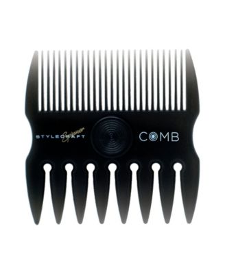 Профессиональная расческа для текстурирования и ухода за волосами StyleCraft Professional 2 в 1 с мелкими/грубыми зубьями