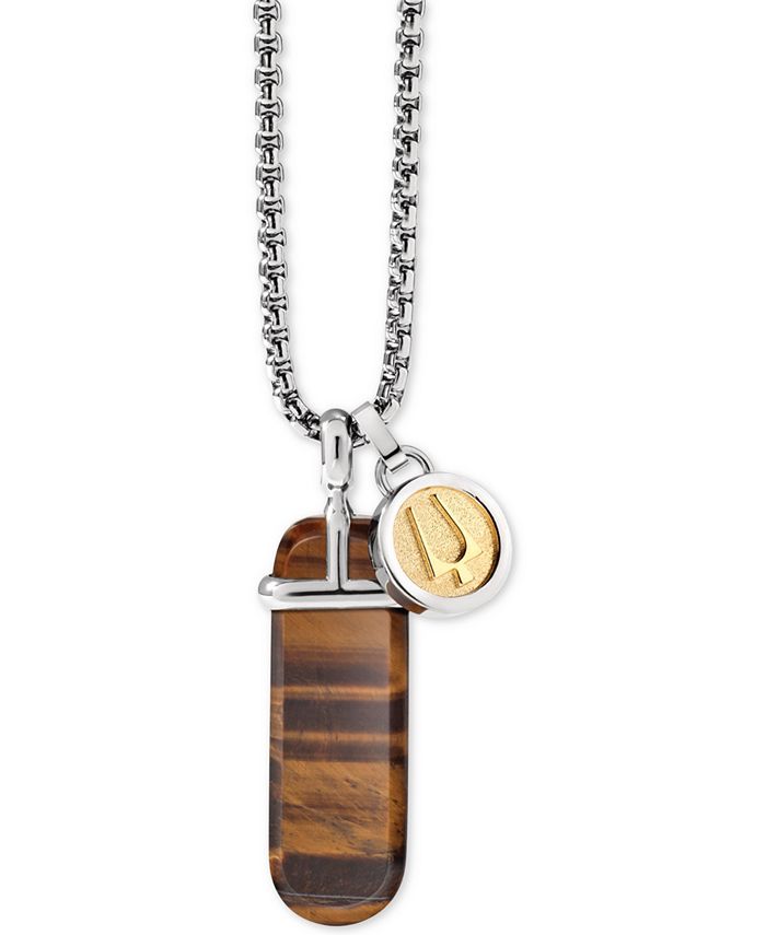 Mens tiger eye pendant clearance