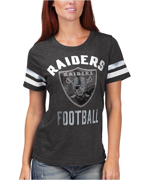 G Iii Sports Women S Oakland Raiders Extra Point T Shirt Reviews Sports Fan Shop By Lids Men Macy S
