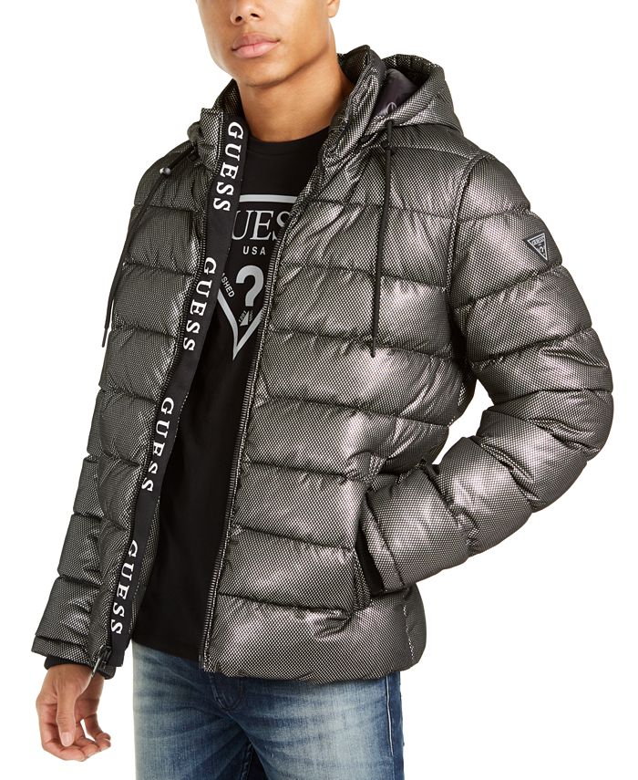 guess mens puffer coat