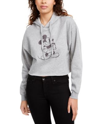 disney cropped hoodie