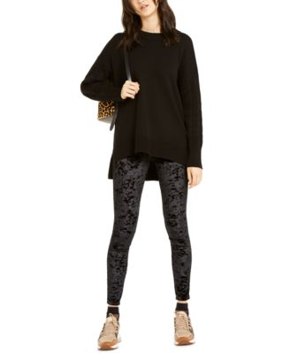 macys velvet leggings