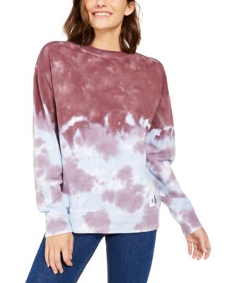 macy's tie dye sweatshirt