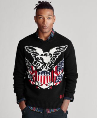 ralph lauren eagle sweater