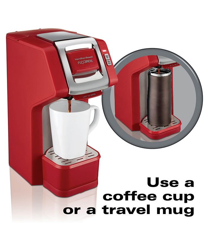 Hamilton Beach FlexBrew Deluxe SingleServe Coffee Maker & Reviews