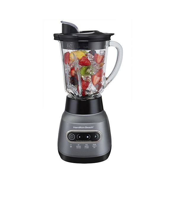 Hamilton Beach Ice Crusher Blender with 40 oz. Glass Blender Jar and 20