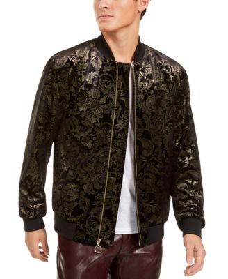 macy's black bomber jacket