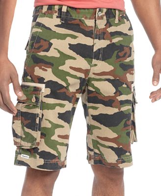 Trukfit Shorts, Woodland Camo Cargo Shorts - Shorts - Men - Macy's