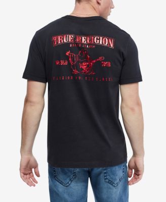 true religion black tee