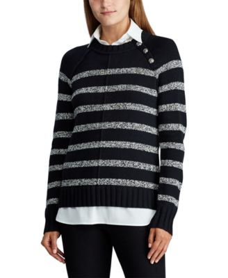 ralph lauren layered sweater
