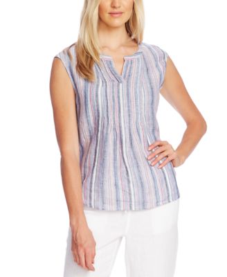 macys linen tops