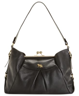 Emma Fox Handbag. Classics Leather Dome Satchel - Handbags ...
