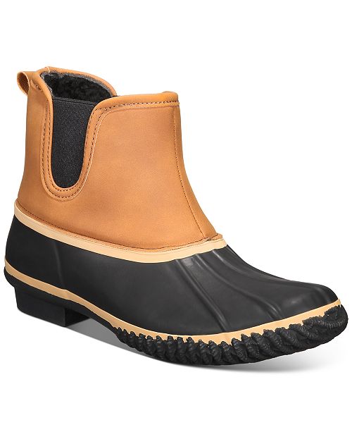Style Co Heidie Duck Booties Created For Macy S Reviews Boots Shoes Macy S Мужские ботинки jack wolfskin waterproof nubuck boots. heidie duck booties created for macy s