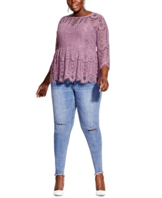 chic plus size tops