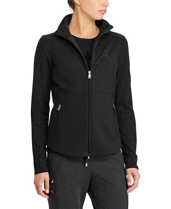 Lauren Ralph Lauren Stretch Cotton FullZip Jacket & Reviews Jackets