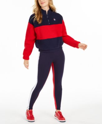 fila quarter zip sweatshirt