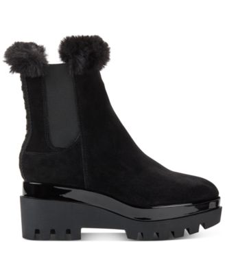 dkny bax wedge boots