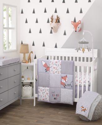 raccoon crib bedding