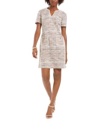 macys tweed dress