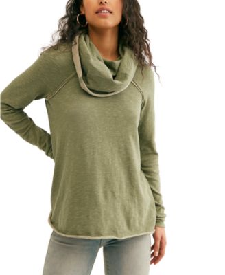 free people cowl neck sweater