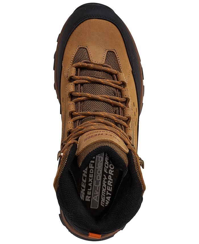 skechers relaxed fit polano norwood men's waterproof hiking boots
