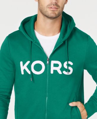 Michael Kors Men's Logo Fleece Full-Zip 